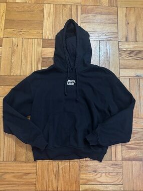 Divided H & M Black Amour Paris Hoodie